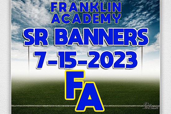 Franklin Academy Senior Banners